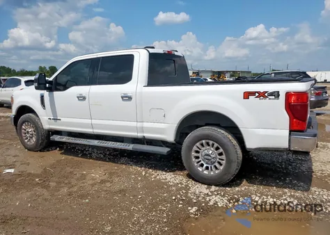 2020 Ford F250 Super Duty from USA, damaged, VIN 1FT7W2BT8LED01543